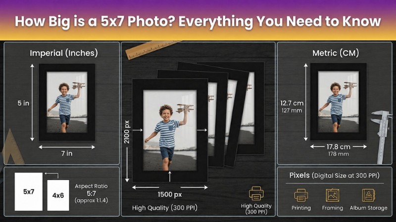 How Big is 5x7 Photo Everything You Need to Know