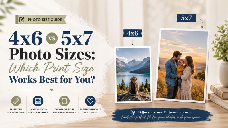 4x6 vs 5x7 Photo Sizes- Which Print Size Works Best for You