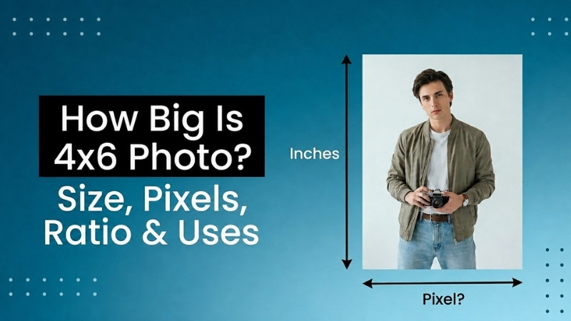 How Big Is 4x6 Photo? Size, Pixels, Ratio & Uses